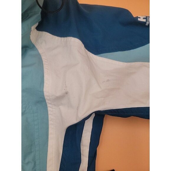 Helly Hanson Helly Tech Waterproof Jacket Size Small Blue - Picture 9 of 16